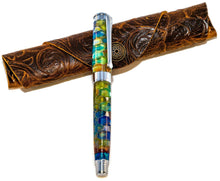 Load image into Gallery viewer, 3 Gen Pen Company Rollerball Pen Leveche Stained Glass look Rollerball Pen