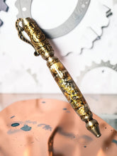 Load image into Gallery viewer, 3 Gen Pen Company Ballpoint Pen Silver Gearwork Steampump Ballpoint Pen