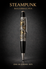 Cargar imagen en el visor de la galería, 3 Gen Pen Company Ballpoint Pen Steampunk Gear Rollerball Pen – Legacy Series