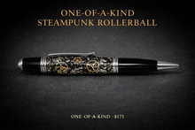 Cargar imagen en el visor de la galería, 3 Gen Pen Company Ballpoint Pen Steampunk Gear Rollerball Pen – Legacy Series