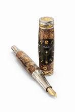 Load image into Gallery viewer, 3 Gen Pen Company fountain pen Statesman Rhodium/Gold accented - Buliva face Watchparts Fountain Pen