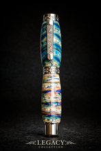 Load image into Gallery viewer, 3 Gen Pen Company Rollerball Pen Fossilized Wooly Mammoth Molars Rollerball Pen - Cobalt