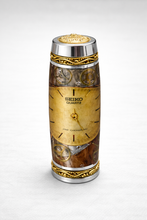 Load image into Gallery viewer, 3 Gen Pen Company Rollerball Pen Jr. George Chrome/Gold accented - Seiko Watchparts rollerball Pen