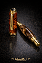 Load image into Gallery viewer, 3 Gen Pen Company Rollerball Pen Woolly Mammoth &amp; Thuya Wood – Legacy Rollerball