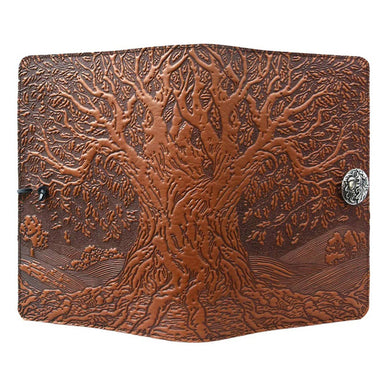 Dublin Gift Company Leather Journal Original Journal Tree of Life - SMALL Journal  Saddle