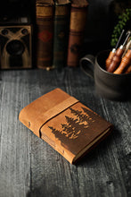 Load image into Gallery viewer, Tree Journal - Pine Forest Leather Journal - 3 Gen Pen Company LLC