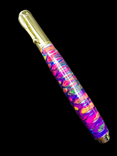 Zen Fountain Pen - Splash of Color - 3 Gen Pen Company LLC