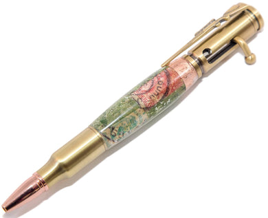3 Gen Pen Company Ballpoint Pen Bolt Action Unique 