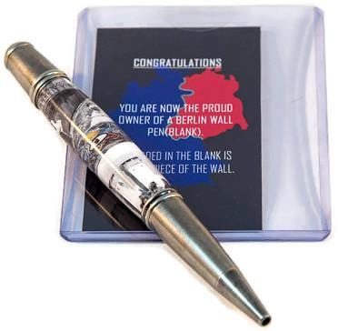 3 Gen Pen Company Ballpoint Pen Gatsby Twist  Berlin Wall Pen - COA