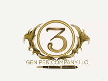 Load image into Gallery viewer, 3 Gen Pen Company Ballpoint Pen Segmented  Rifle Ballpoint Bolt Pen