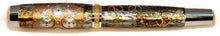 Cargar imagen en el visor de la galería, Franck Muller Dual Face Watch Parts Fountain Pen -Statesman Steampunk - Rhodium/Gold - 3 Gen Pen Company LLC