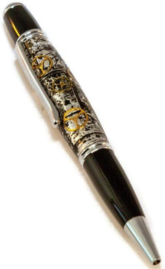 Gatsby Twist Steampunk Pen - 3 Gen Pen Company LLC