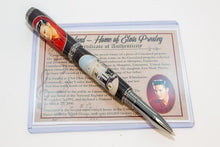 Cargar imagen en el visor de la galería, The King at Graceland Embed JR Rollerball Pen - COA - 3 Gen Pen Company
